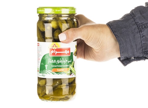 تصویر 2 از خرید خیارشور ممتاز مهرام + قیمت فروش استثنایی