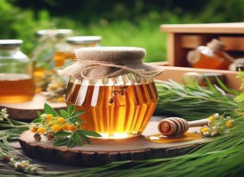 تصویر 1 از قیمت عسل اسطوخودوس اصل + خرید باور نکردنی