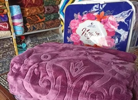 تصویر 3 از قیمت پتوی یک نفره نگین با کیفیت ارزان + خرید عمده