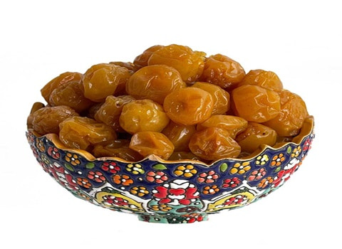 آلو بخارا زرد خشک طبیعی بدون گوگرد