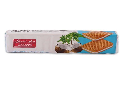 تصویر 2 از خرید و قیمت بیسکویت کرمدار تخت شیرین عسل + فروش عمده