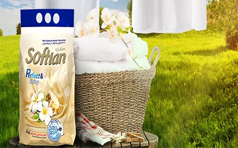 تصویر 4 از قیمت خرید پودر ماشین لباسشویی سافتلن با فروش عمده