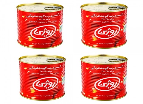 تصویر 3 از قیمت رب گوجه روژین با کیفیت ارزان + خرید عمده