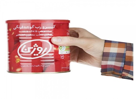 تصویر 4 از خرید کنسرو رب گوجه فرنگی روژین + قیمت فروش استثنایی