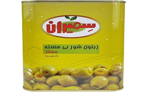 تصویر 4 از خرید زیتون شور بدون هسته ممتاز سمیران 2600 گرم + قیمت فروش استثنایی