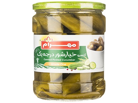 تصویر 1 از خرید و قیمت خیارشور درجه یک مهرام + فروش عمده