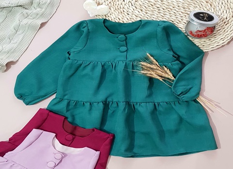 تصویر 1 از قیمت خرید پیراهن بچه گانه دخترانه + فروش ویژه