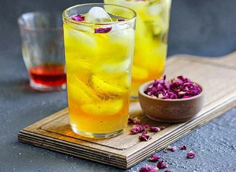 تصویر 4 از خرید شربت گلاب زعفران + قیمت فروش استثنایی