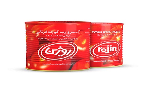 خرید و فروش رب گوجه روژین با شرایط فوق لالعاده