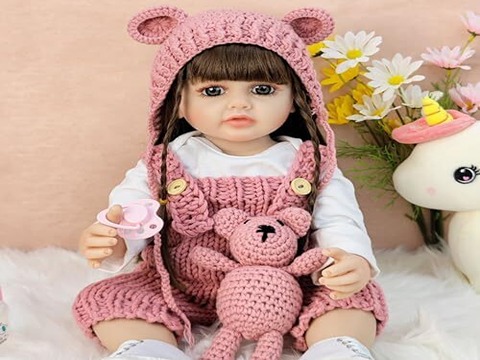 تصویر 1 از قیمت عروسک کودک سیلیکونی با کیفیت ارزان + خرید عمده