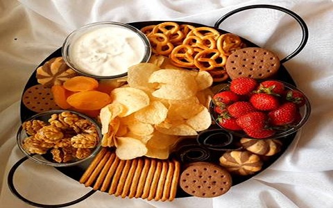 تصویر 1 از قیمت خرید سینی مزه تنقلات ساده + فروش ویژه