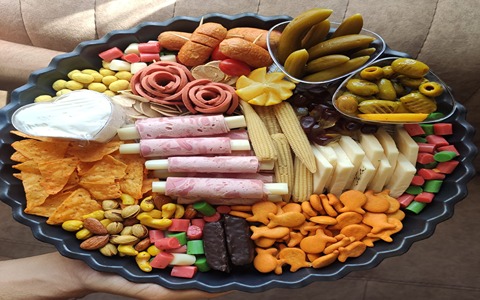 تصویر 3 از قیمت خرید سینی مزه تنقلات ساده + فروش ویژه