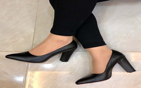 تصویر 2 از قیمت کفش پاشنه بلند زنانه مشکی + خرید باور نکردنی