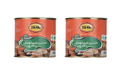 تصویر 2 از قیمت کنسرو لوبیا چیتی با قارچ بهروز + خرید باور نکردنی