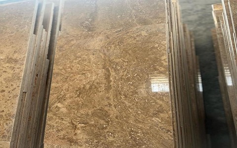 تصویر 2 از قیمت سنگ تراورتن شکلاتی تیره با کیفیت ارزان + خرید عمده