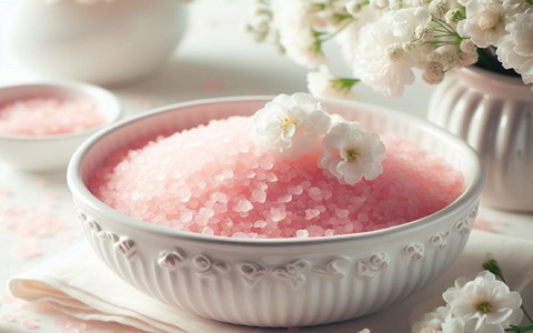 تصویر 1 از خرید نمک صورتی خوراکی + قیمت فروش استثنایی