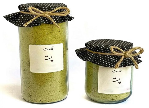 قاووت مغز پسته تازه آسیاب شده مخصوص
