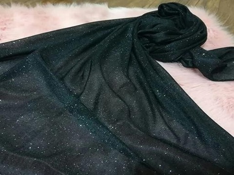 تصویر 1 از قیمت شال نخی ساده تک رنگ + خرید باور نکردنی