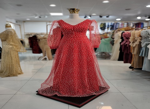 تصویر 2 از قیمت خرید لباس مجلسی دامن کلوش + فروش ویژه