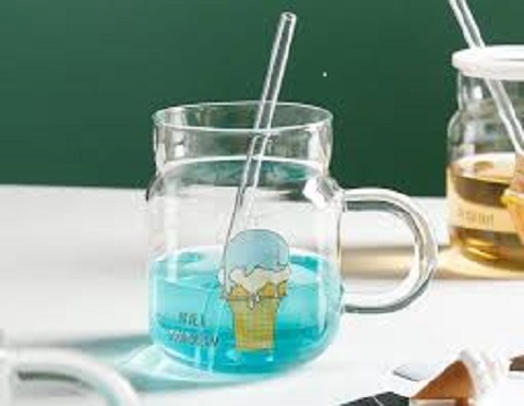 تصویر 4 از قیمت خرید لیوان شیشه ای فانتزی + فروش ویژه