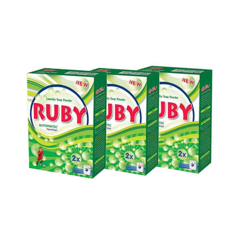 تصویر 1 از خرید پودر صابون لباسشویی روبی + قیمت فروش استثنایی