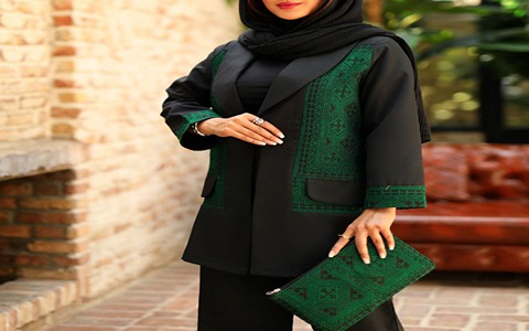 تصویر 3 از قیمت خرید کت و شلوار مجلسی زنانه + فروش ویژه