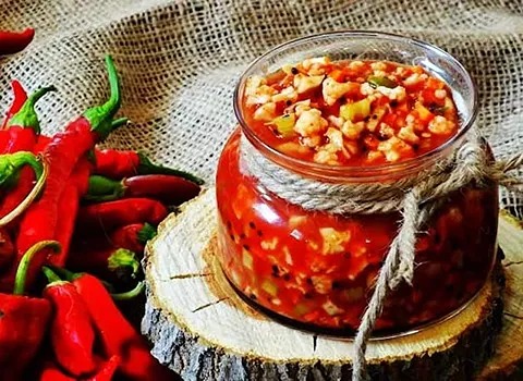 تصویر 2 از خرید و قیمت ترشی بندری تند + فروش عمده