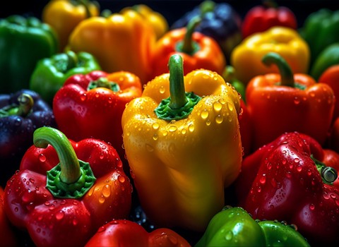 تصویر 1 از خرید و فروش فلفل دلمه ای رنگی صادراتی با شرایط فوق العاده
