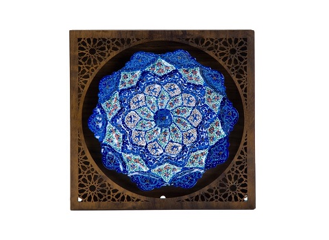 تصویر 4 از قیمت خرید تابلو بشقاب میناکاری با فروش عمده