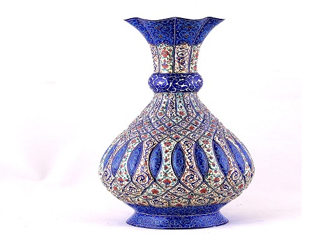 تصویر 1 از خرید و قیمت گلدان میناکاری بزرگ + فروش صادراتی