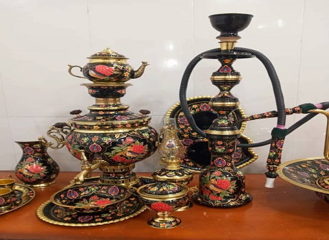 خرید و قیمت سرویس سماور میناکاری + فروش عمده