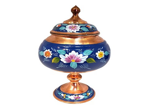تصویر 3 از قیمت خرید قندان میناکاری مسی + فروش ویژه
