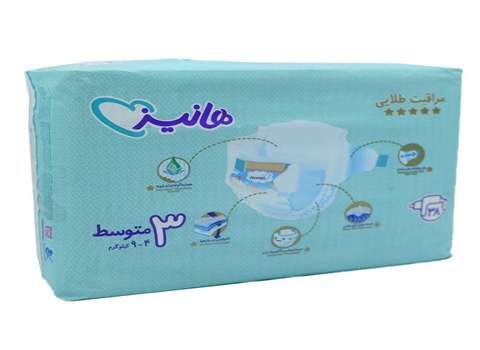 تصویر 4 از خرید و قیمت پوشک هانیز سایز ۳ + فروش عمده