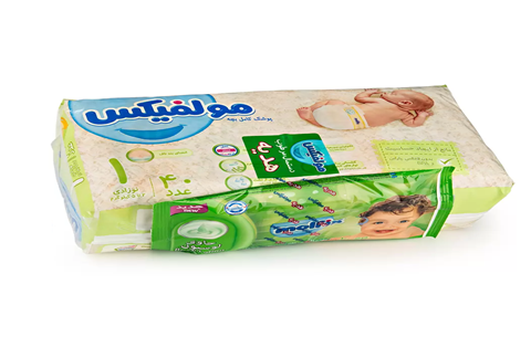 تصویر 3 از خرید پوشک بچه مولفیکس سایز ۱ + قیمت فروش استثنایی