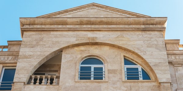 تصویر 1 از قیمت خرید سنگ ساختمانی تراورتن عمده به صرفه و ارزان