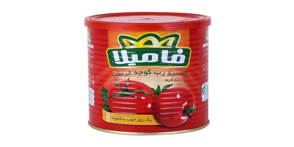 تصویر 1 از قیمت خرید رب گوجه فامیلا 800 گرمی + فروش ویژه