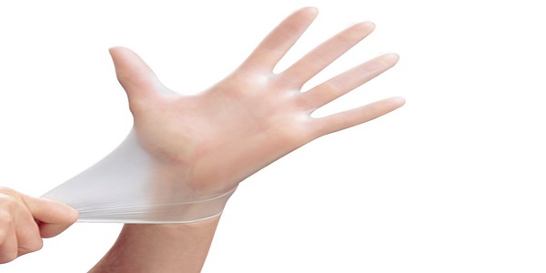 تصویر 3 از قیمت خرید دستکش وینیل در سه سایز + فروش ویژه