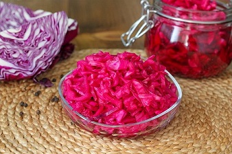 تصویر 3 از قیمت خرید ترشی کلم قرمز + فروش ویژه
