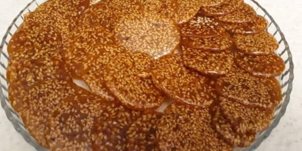 تصویر 1 از خرید پولکی نازک کنجدی + قیمت فروش استثنایی