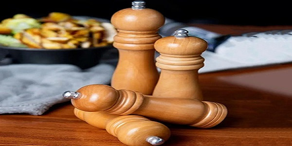 تصویر 2 از خرید و فروش نمکدان چوبی چرخشی با شرایط فوق العاده
