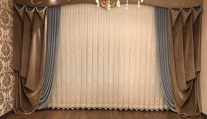 تصویر 1 از قیمت خرید پارچه پرده ای مخمل + فروش ویژه