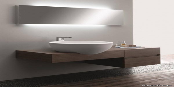 تصویر 3 از خرید روشویی کابینتی بدون پایه + قیمت فروش استثنایی