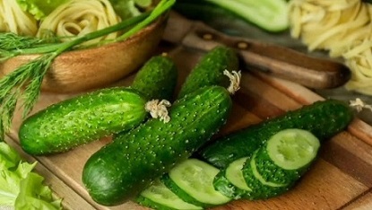 تصویر 4 از خرید و قیمت خیار سبز ورامین + فروش عمده