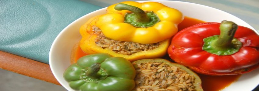 تصویر 1 از خرید فلفل دلمه ای رنگی + قیمت فروش استثنایی