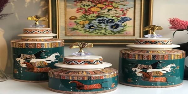 تصویر 3 از خرید بانکه سرامیکی فانتزی + قیمت فروش استثنایی