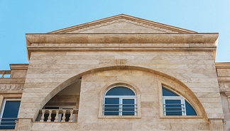 تصویر 1 از قیمت خرید سنگ ساختمانی تراورتن با فروش عمده