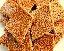 تصویر 3 از قیمت پولک کنجدی عسلی + فروش ویژه