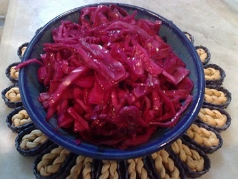 تصویر 2 از خرید و قیمت ترشی کلم برگ قرمز + فروش عمده