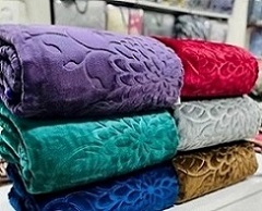 تصویر 1 از خرید و فروش پتو گلبافت گل برجسته با شرایط فوق العاده