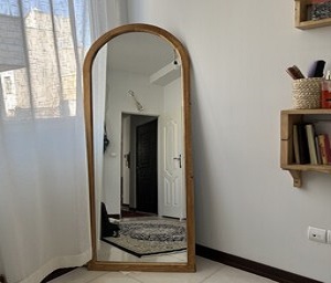 تصویر 4 از قیمت خرید قاب آینه چوبی ایستاده + فروش ویژه